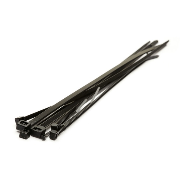(image for) Standard Nylon Cable Ties Black - Pack 100